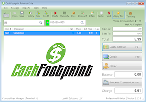 CashFootprint® Point-of-Sale