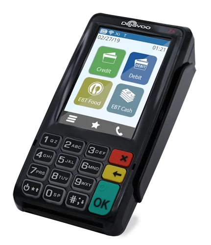 Dejavoo Z6 Credit/Debit/EBT EMV/Swipe/Contactless/NFC Card Terminal