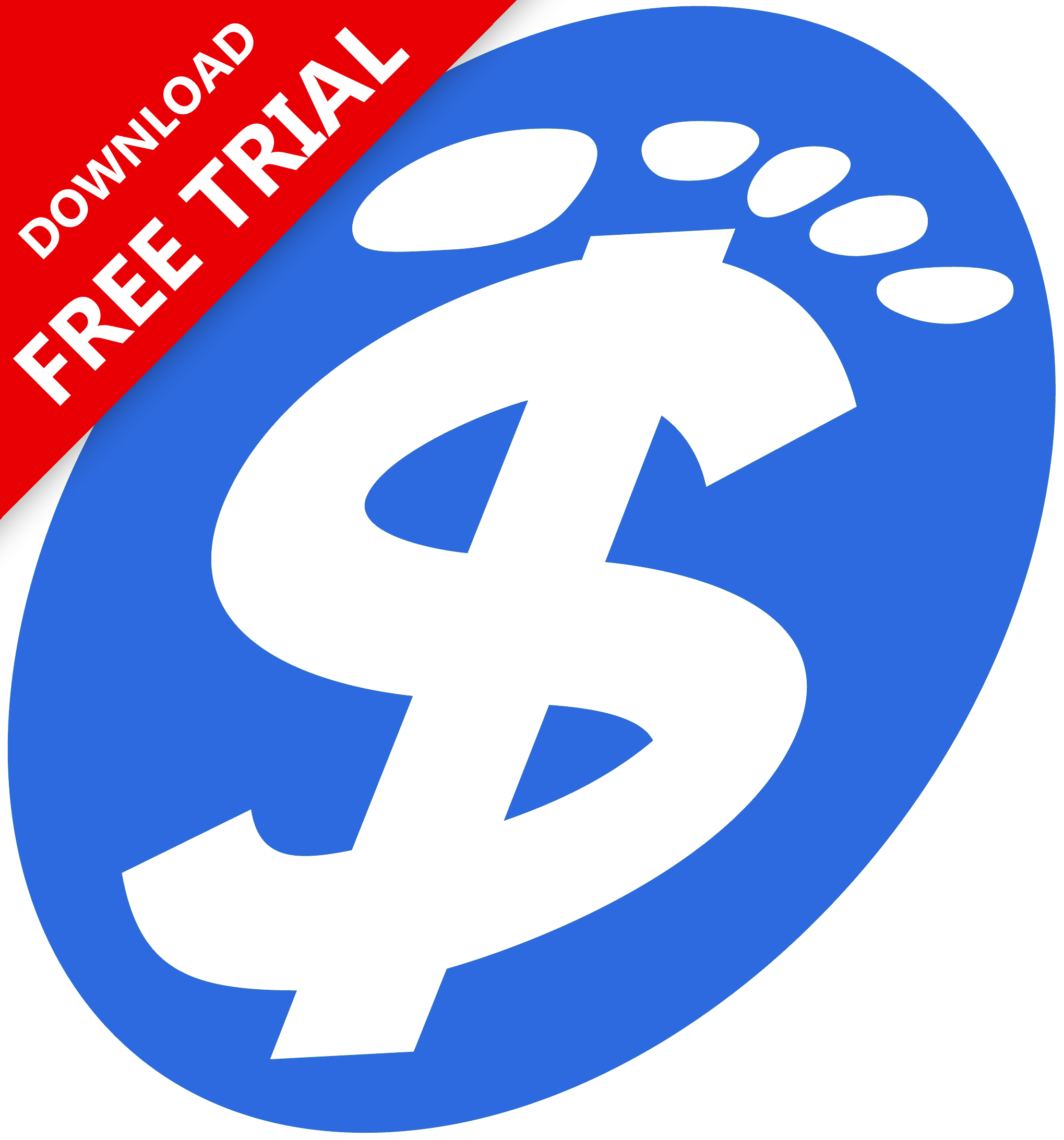 CashFootprint Standard Point-of-Sale Software for your Windows Desktop, No Monthly Fee, Not Cloud Based